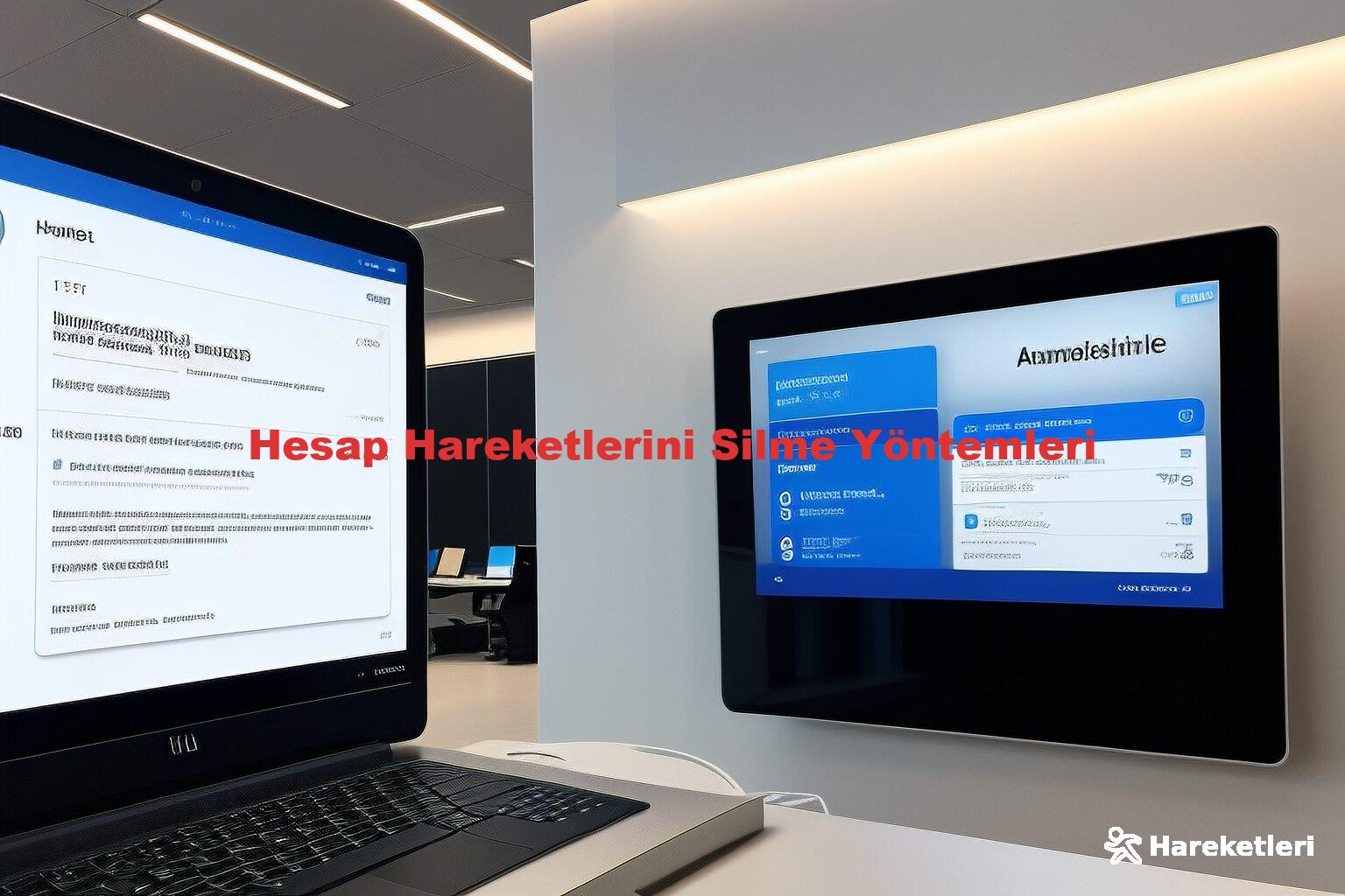 Hesap Hareketlerini Silme Yöntemleri