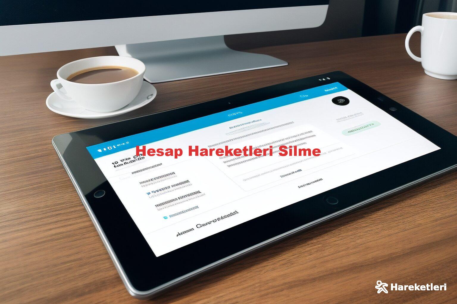 Hesap Hareketleri Silme