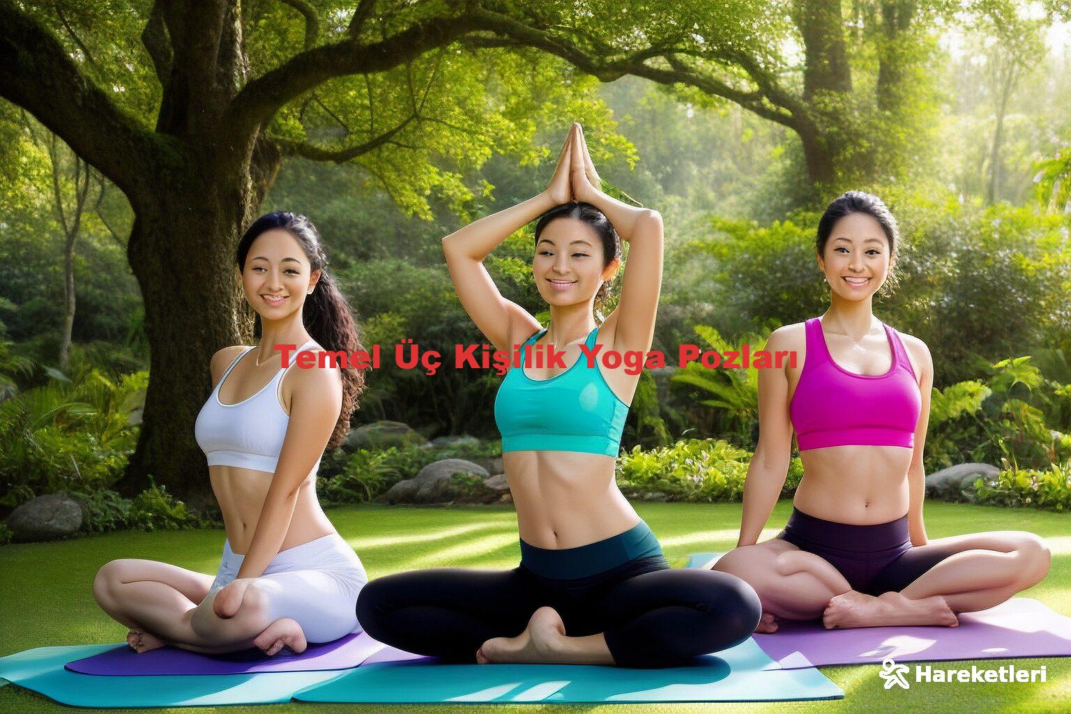 Temel Üç Kişilik Yoga Pozları