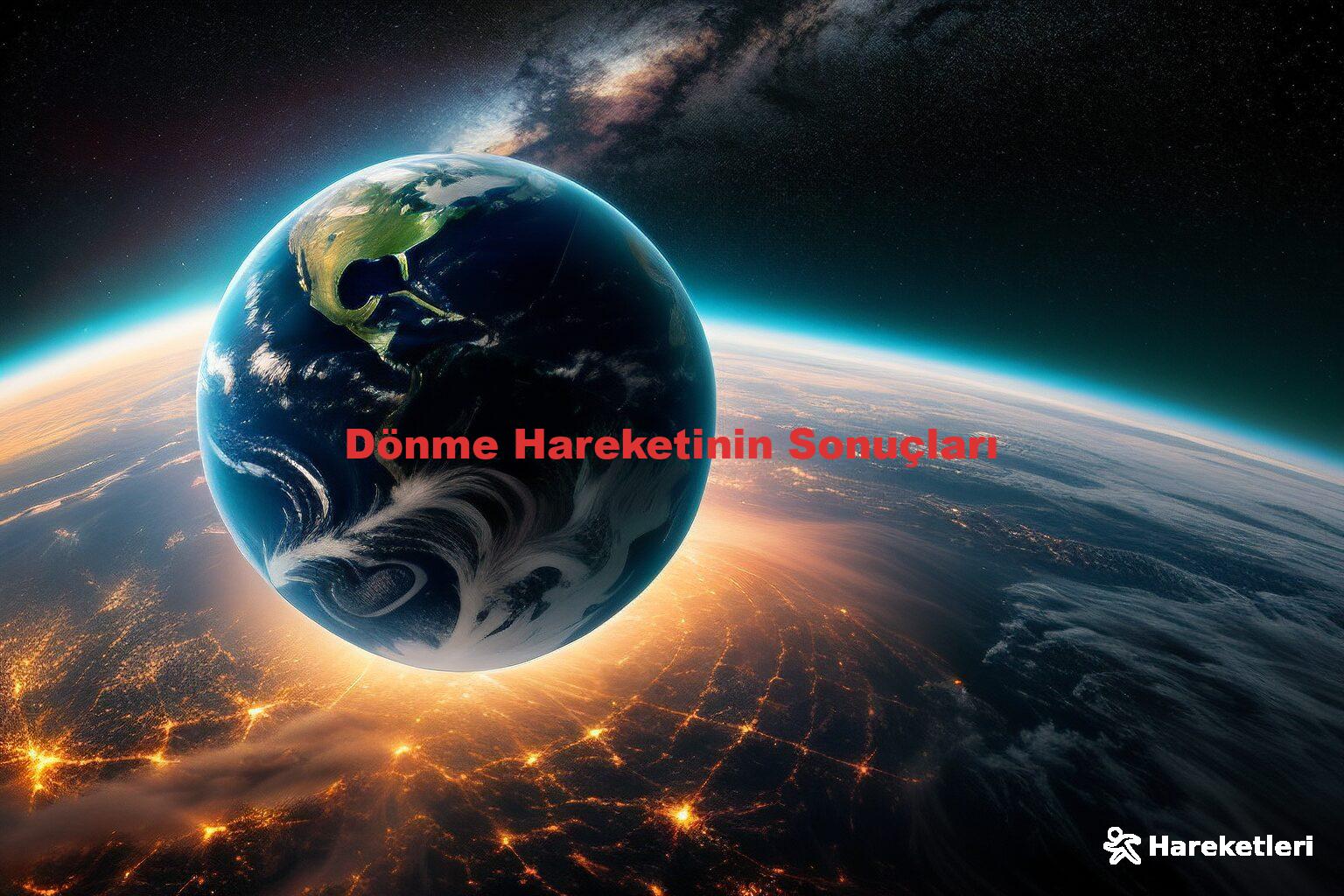 Dönme Hareketinin Sonuçları