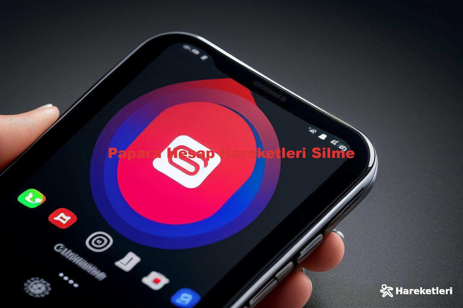 Papara Hesap Hareketleri Silme