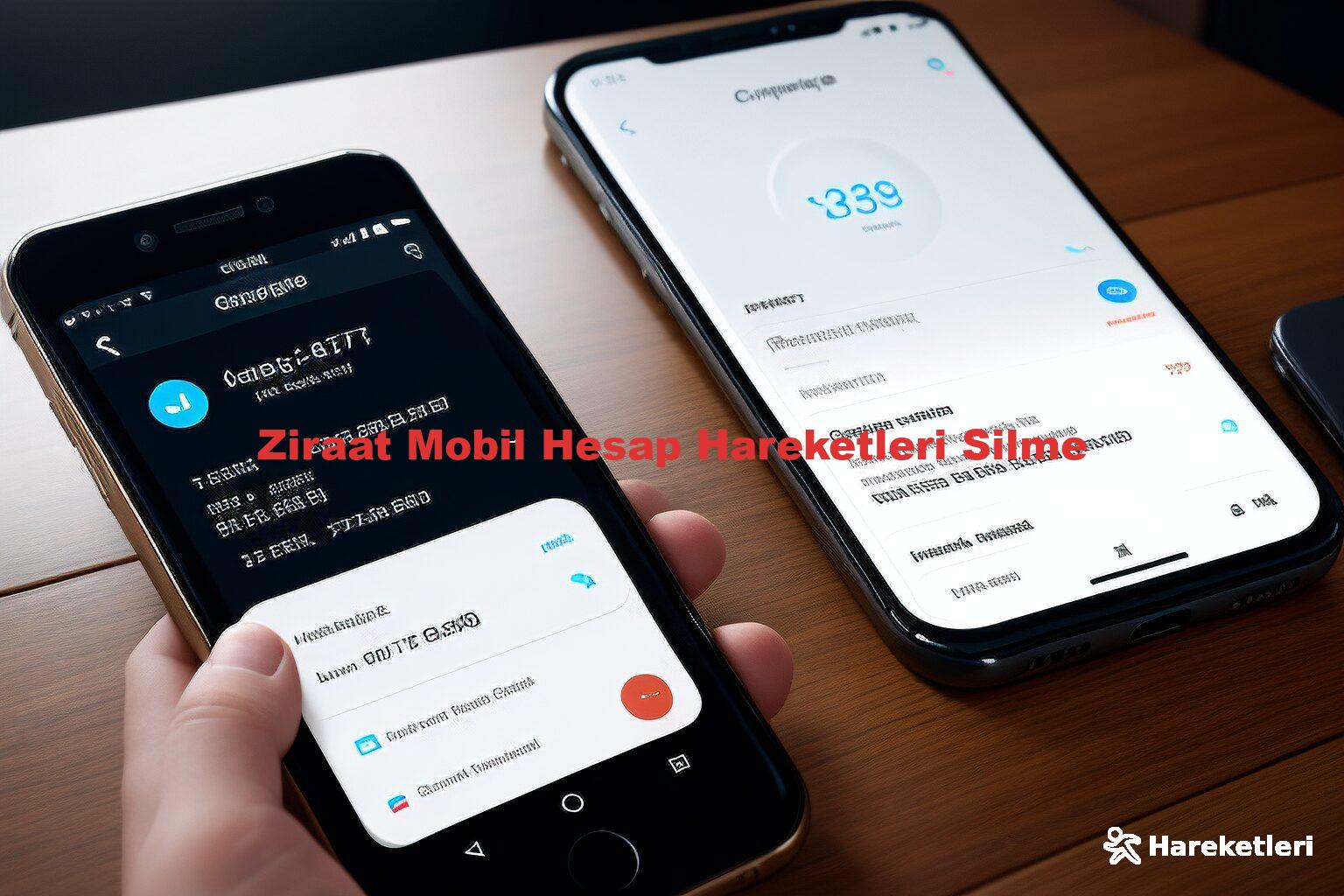 Ziraat Mobil Hesap Hareketleri Silme
