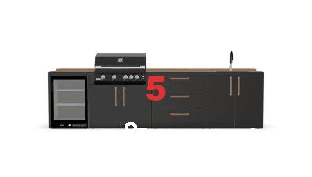 Gorgor Outdoor Kitchen Concept: Bahçenizde Lüks ve Fonksiyonelliği Bir Araya Getirin 